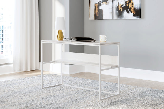 Sam's Furniture - Ashley Furniture - Deznee Office Desk - Home Office Desk / White - H162-14