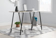 Sam's Furniture - Ashley Furniture - Bayflynn Office Desk - Home Office Desk / White/Black - H288-27