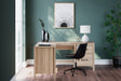 Sam's Furniture - Ashley Furniture - Battelle Office Desk - 60" Home Office Desk with Return / Tan - H3929H1