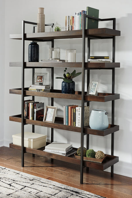Sam's Furniture - Ashley Furniture - Starmore Bookcase - Bookcase / Brown - H633-70