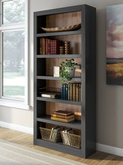 Sam's Furniture - Ashley Furniture - Wildenauer Bookcase - Bookcase / Brown/Black - H664-70