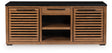 Sam's Furniture - Ashley Furniture - Kallari Bookcase - Credenza / Warm Brown/Black - H737-60