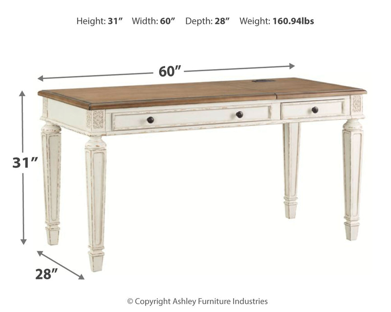 Realyn 60" Home Office Desk