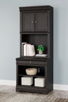 Sam's Furniture - Ashley Furniture - Beckincreek Bookcase - Bookcase / Black - H778H7