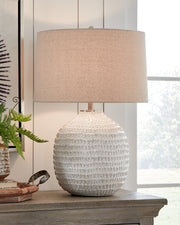 Sam's Furniture - Ashley Furniture - Jamon Lighting - Table Lamp (Set of 2) / Beige - L100764X2