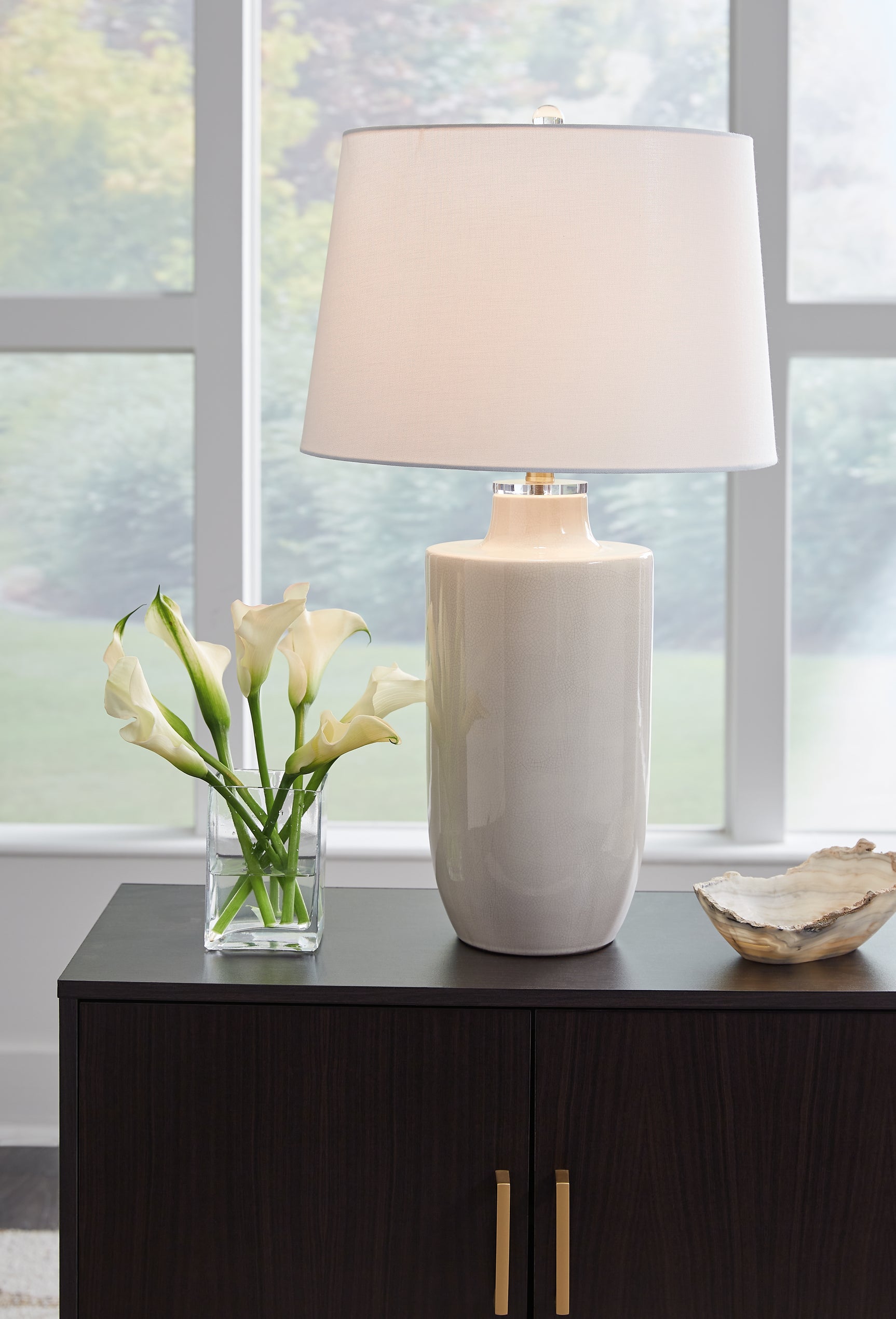 Sam's Furniture - Ashley Furniture - Cylener Lighting - Table Lamp (Set of 2) / Off White - L100794X2