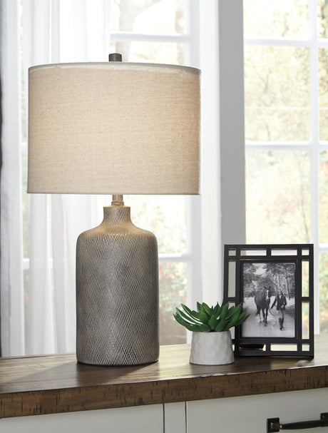 Sam's Furniture - Ashley Furniture - Linus Lighting - Table Lamp (Set of 2) / Antique Black - L117964X2