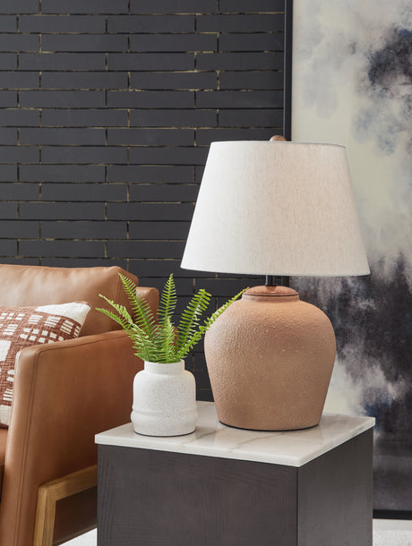 Sam's Furniture - Ashley Furniture - Scantor Lighting - Table Lamp (Set of 2) / Rust - L207464X2