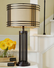 Sam's Furniture - Ashley Furniture - Hanswell Lighting - Table Lamp (Set of 2) / Dark Brown - L208294X2