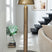 Sam's Furniture - Ashley Furniture - Wendfield Lighting - Metal Floor Lamp (1/CN) / Antique Gold Finish - L208511