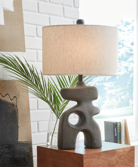 Sam's Furniture - Ashley Furniture - Danacy Lighting - Table Lamp (Set of 2) / Distressed Black - L235754X2