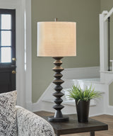 Sam's Furniture - Ashley Furniture - Luanndon Lighting - 2-Piece Lamp Set / Black - L235783X2