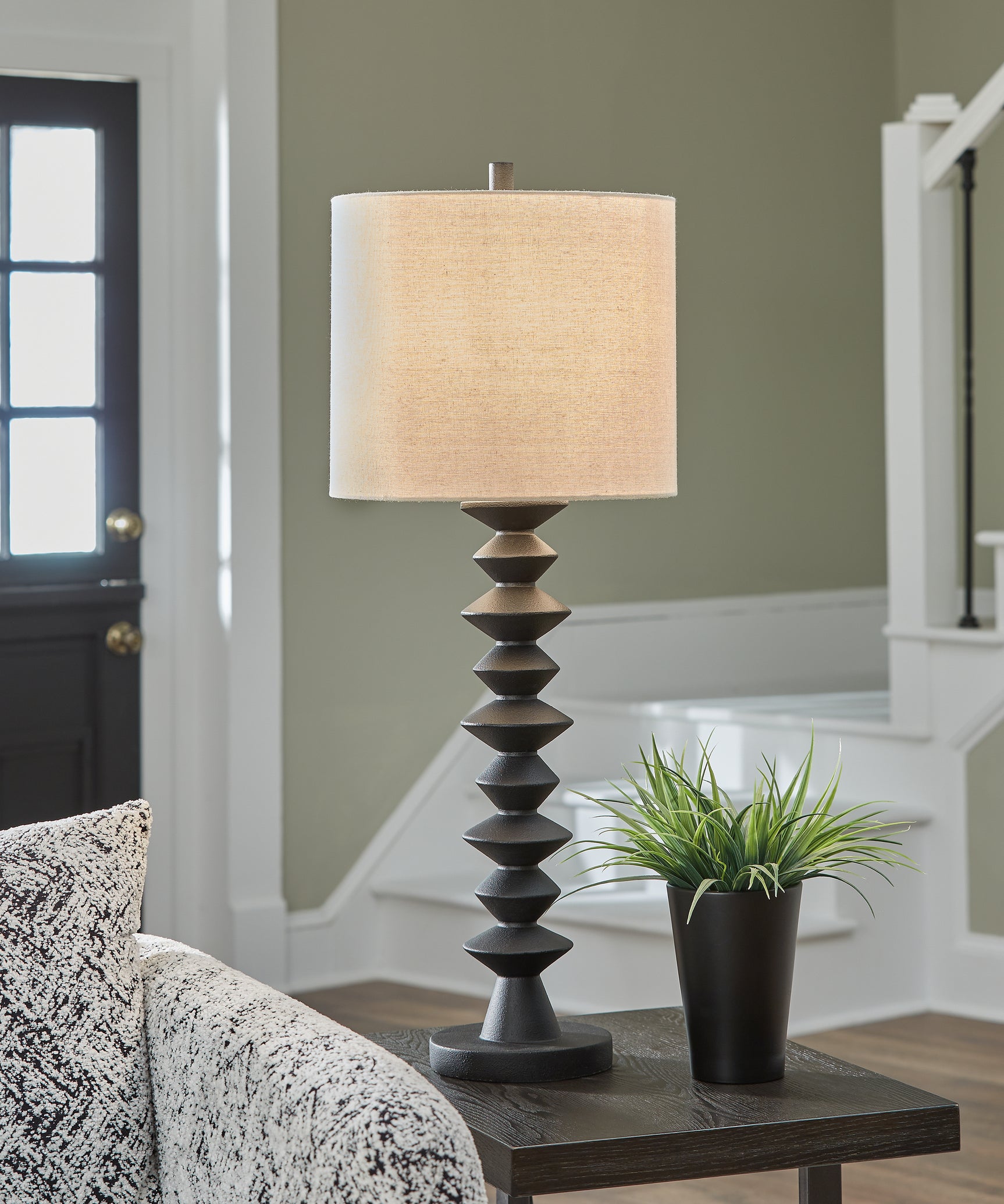 Sam's Furniture - Ashley Furniture - Luanndon Lighting - 2-Piece Lamp Set / Black - L235783X2