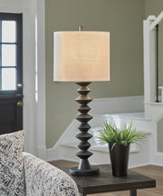 Sam's Furniture - Ashley Furniture - Luanndon Lighting - 2-Piece Lamp Set / Black - L235783X2