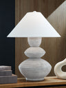 Sam's Furniture - Ashley Furniture - Brickdon Lighting - Poly Table Lamp (1/CN) / Distressed White - L235874