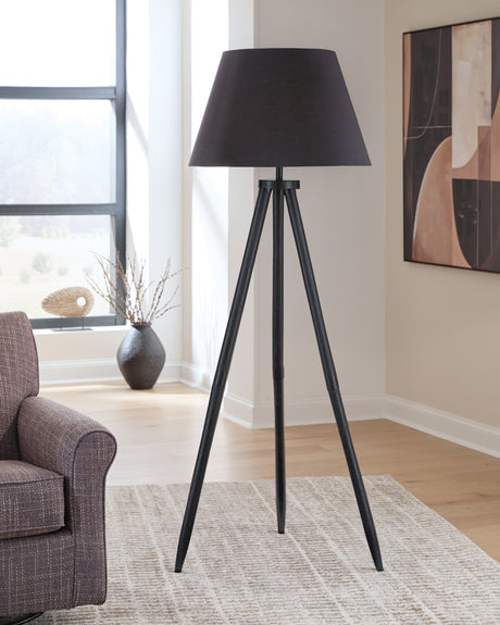 Sam's Furniture - Ashley Furniture - Orhan Lighting - Wood Floor Lamp (1/CN) - L329121