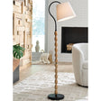 Sam's Furniture - Ashley Furniture - Corinwell Lighting - Wood Floor Lamp (1/CN) - L329131
