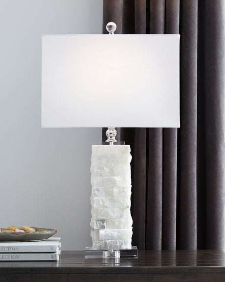 Sam's Furniture - Ashley Furniture - Malise Lighting - Table Lamp (Set of 2) / White - L429014X2