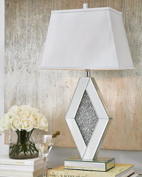Sam's Furniture - Ashley Furniture - Prunella Lighting - Table Lamp (Set of 2) / Silver Finish - L429034X2