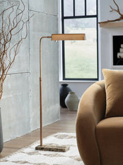 Sam's Furniture - Ashley Furniture - Yafe Lighting - Metal Floor Lamp (1/CN) / Bronze Finish - L734411