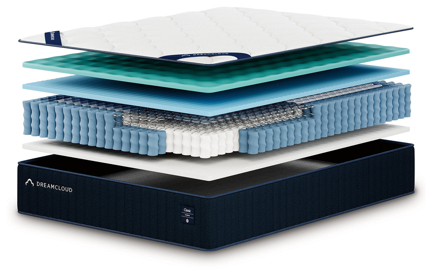 DreamCloud Classic Hybrid Mattresses