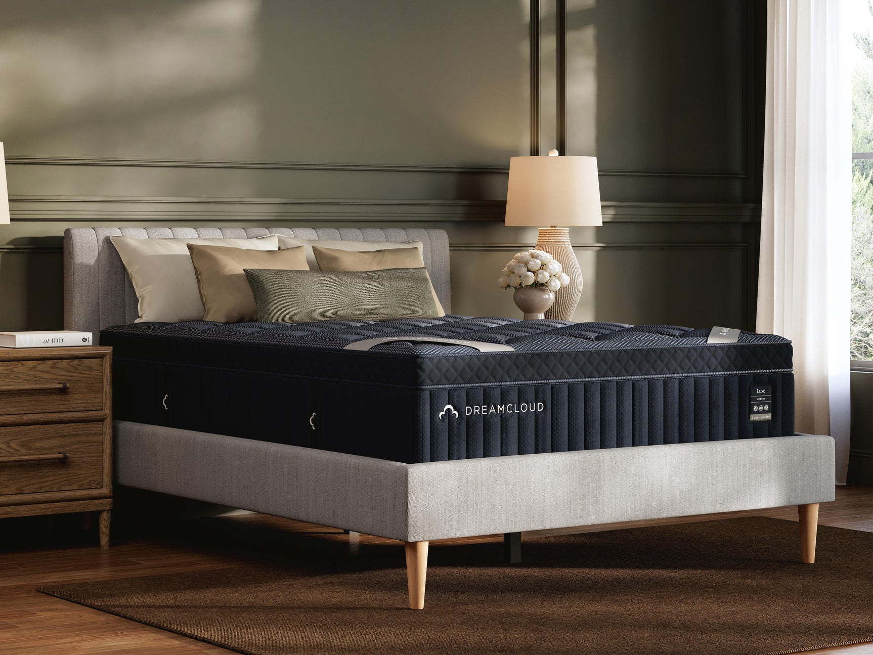 Sam's Furniture - Ashley Furniture - DreamCloud Luxe Hybrid Mattresses - Twin / White - M13711