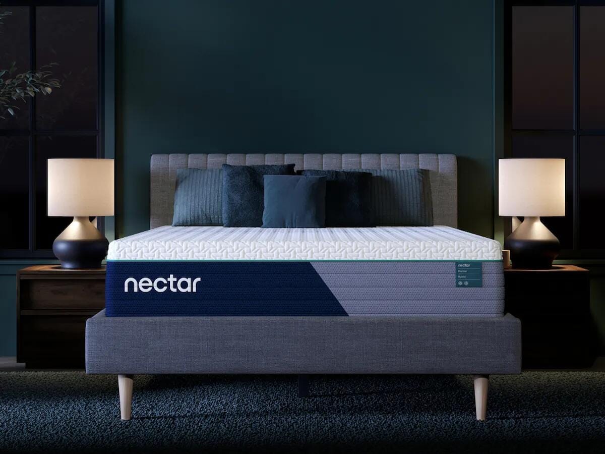 Sam's Furniture - Ashley Furniture - Nectar Premier Hybrid Mattresses - Twin / White - M14111