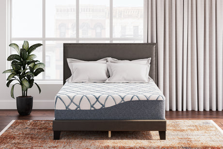 Sam's Furniture - Ashley Furniture - 14 Inch Chime Elite 2.0 Mattresses - King / White/Blue - M42741