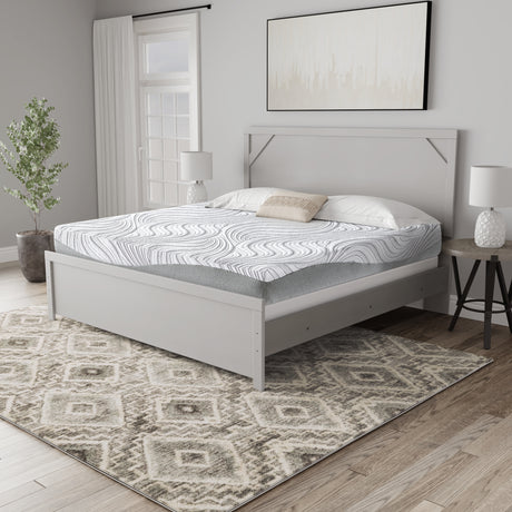 Sam's Furniture - Ashley Furniture - 12 Inch Memory Foam Mattresses - Queen / White - M59331