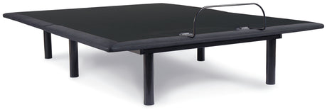 Sam's Furniture - Ashley Furniture - Head Up Only Foundation Queen Adjustable Head Base - Queen Adjustable Head Base / Charcoal Gray - M5X132