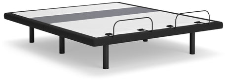 Sam's Furniture - Ashley Furniture - Best Base with Lumbar and Audio California King Adjustable Base - Cal King Adjustable Base / Charcoal Gray - M5X592