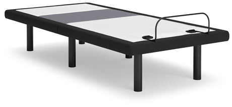 Sam's Furniture - Ashley Furniture - Best Base with Lumbar and Audio Twin XL Adjustable Base - TXL Adjustable Base / Charcoal Gray - M5X572