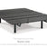 Sam's Furniture - Ashley Furniture - Cosmic Power Base Twin XL Adjustable Base - Twin XL Adjustable Base / Black - M8X272