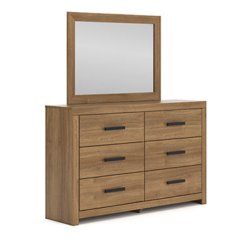 Sam's Furniture - Ashley Furniture - Broachmyn Bedroom - Bedroom Mirror / Auburn - PCB1116-36