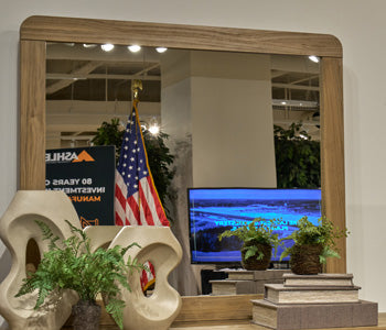 Sam's Furniture - Ashley Furniture - Gramburg Bedroom - Bedroom Mirror / Warm Natural Brown - PCB1121-36