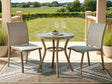Sam's Furniture - Ashley Furniture - Mission Beach Outdoor - Chairs w/Table Set (3/CN) / Beige - PCP200-050