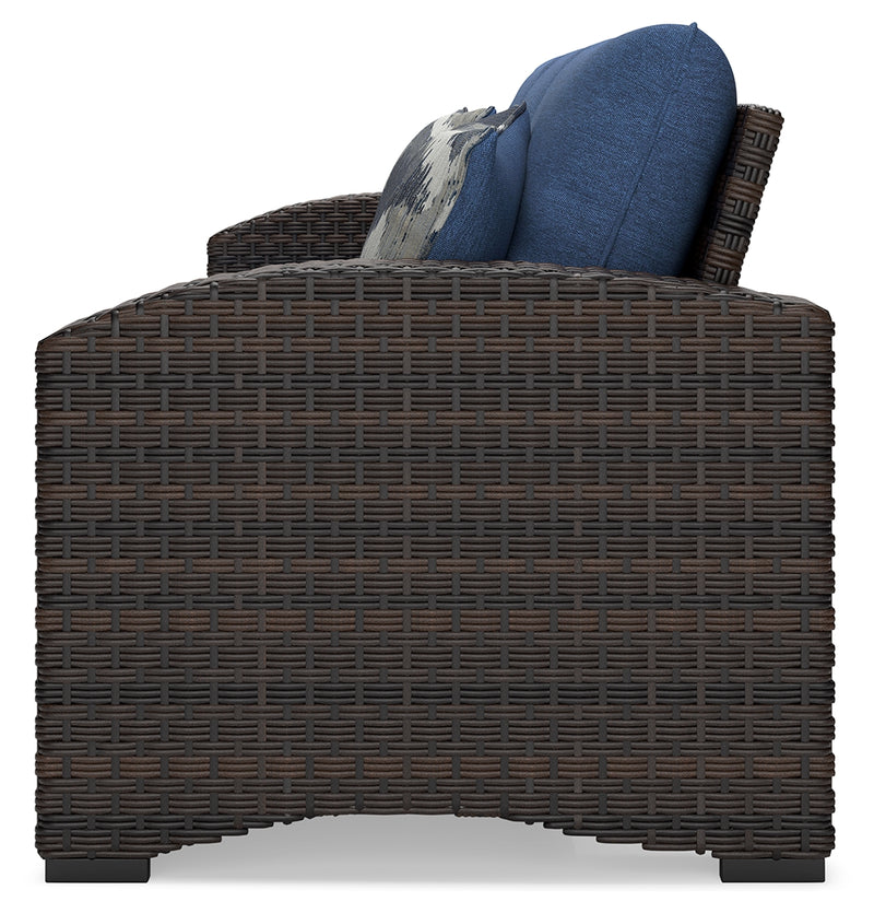 Windglow Outdoor Lounge Chair with Cushion