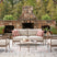 Sam's Furniture - Ashley Furniture - Bluff Trail Outdoor - Love/Chairs/Tables Set (5/CN) - PCP383-080