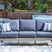 Sam's Furniture - Ashley Furniture - Half Moon Beach Outdoor - Sofa with Cushion - PCP418-838