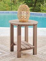 Sam's Furniture - Ashley Furniture - Grover Beach Outdoor - Oval End Table / Driftwood - PCP422-706