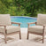 Sam's Furniture - Ashley Furniture - Grover Beach Outdoor - Lounge Chair w/Cushion (Set of 2) - PCP422-820