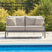 Sam's Furniture - Ashley Furniture - Ocean Beach Outdoor - Loveseat w/Cushion - PCP510-835