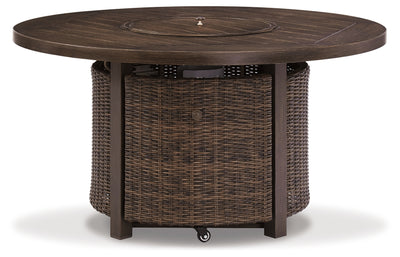 Paradise Trail Bar Table with Fire Pit