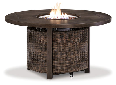 Paradise Trail Bar Table with Fire Pit