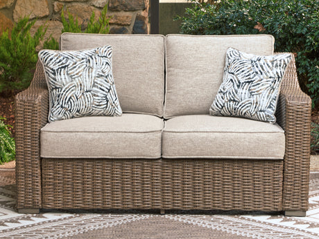 Sam's Furniture - Ashley Furniture - Laguna Heights Outdoor - Loveseat w/Cushion - PCP790-835