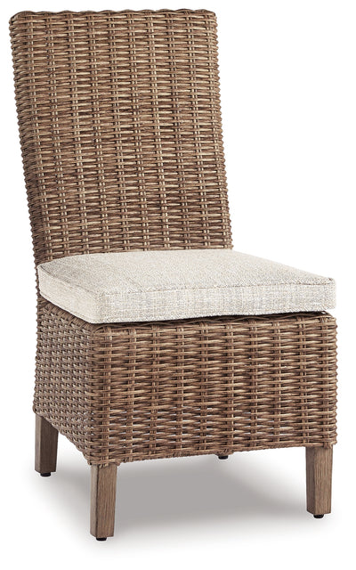 Beachcroft Outdoor Curved Corner Chair with Cushion