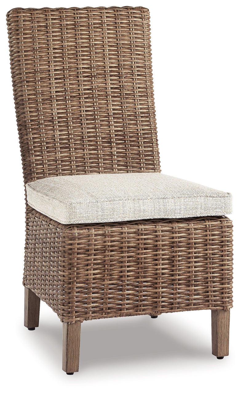 Beachcroft Outdoor Curved Corner Chair with Cushion