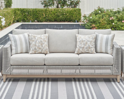 Seton Creek Outdoor Loveseat with Cushion