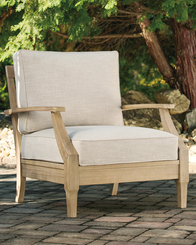 Sam's Furniture - Ashley Furniture - Clare View Outdoor - 4-Piece Outdoor Sectional / Beige - P801P11