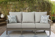 Sam's Furniture - Ashley Furniture - Visola Outdoor - Chaise Lounge with Cushion / Gray - P802-815